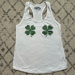 4 leaf clover tank
